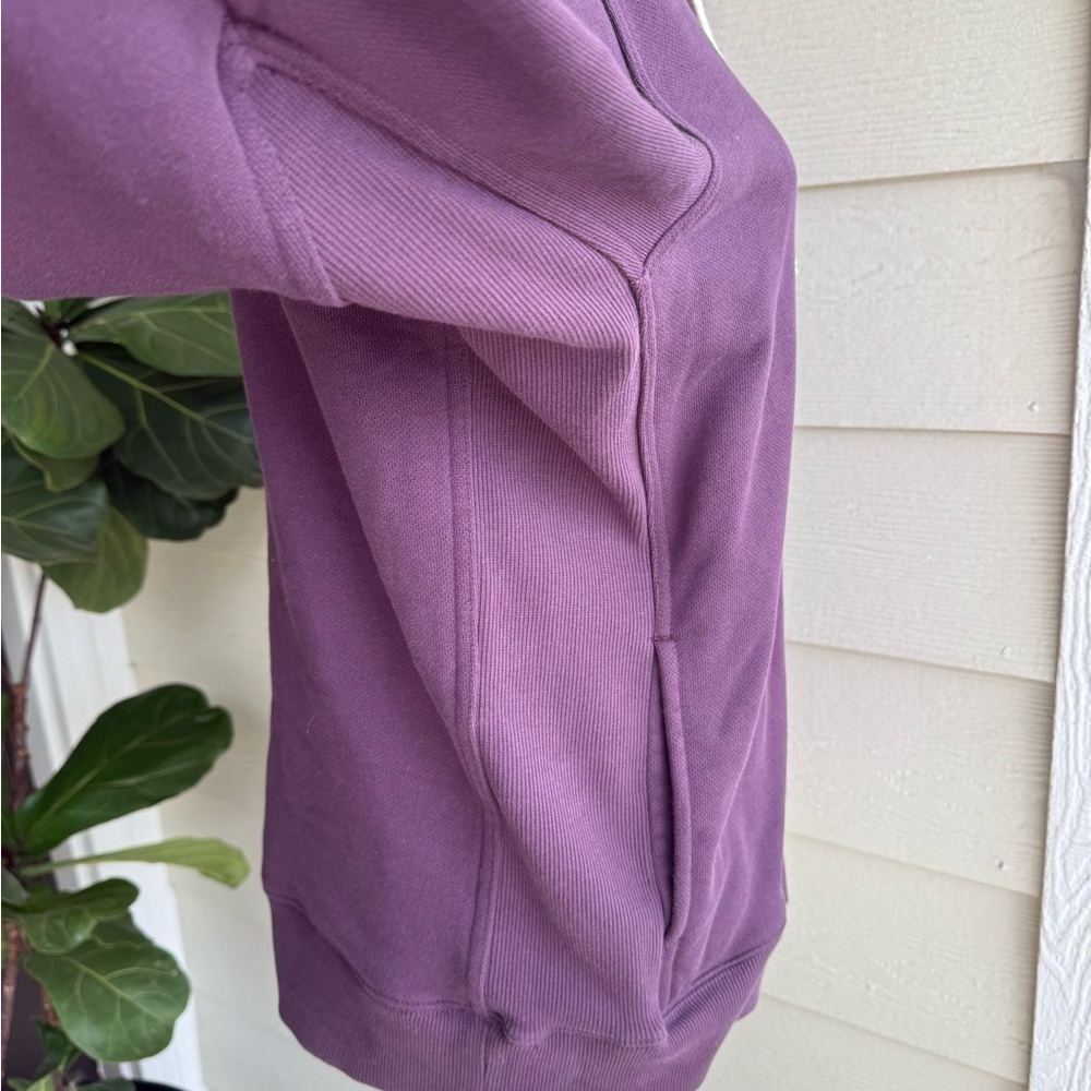 Duluth Trading Purple 100% cotton sweatshirt - Picture 6 of 6